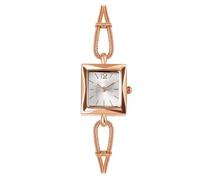 Lkvent Montre Enfant Montre rectangulaire for Femme, Montre-Bracelet à Quartz Tendance, étanche, Bracelet, Montre-Bracelet, Un Cadeau de Bijoux de Luxe léger for Femme Digitale(Rose Gold)