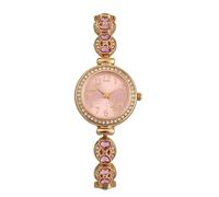 Lkvent Montre Enfant Montres-Bracelets à nœud for Femmes, Montre-Bracelet à Quartz de Luxe for Dames, Cadran Rond, Montre-Bracelet décontractée, adaptée aux Robes Assorties Digitale(Roze)