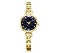 Lkvent Montre Enfant Montres en Or for Femmes Montre-Bracelet À Quartz De Luxe for Dames, Ronde Et Tendance, Style Vintage, Un Excellent Cadeau for Les Femmes Digitale