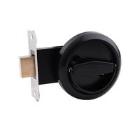 Lkvent poignee de porte Casiers de porte, poignées de porte en anneau, poignées cachées encastrées, serrures coulissantes de confidentialité sur un seul côté interieur(Color1)