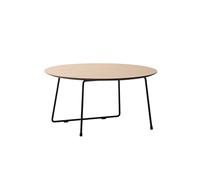 Lkvent Table Basse Table Basse Ronde, Table d'appoint, Tables de Cuisine/Salle à Manger, Tables de thé Moderne, Bureau de conférence sur Pied Extensible(Round)