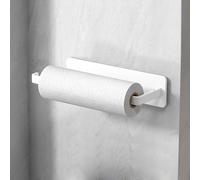 Lkw Ogechi Porte Sopalin avec Conception Anti-Chute, Porte Rouleau Papier Cuisine, Derouleur Essuie Tout Murale Porte Rouleau Papier Cuisine pour Cuisine et Salle de Bain, sans Perçage