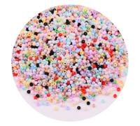 LKXHarleya 1680 Perles intercalaires en Vrac, 1,5 mm, Perles de rocaille en Verre pour Bracelets, Colliers, Boucles d'oreilles, Bijoux, Loisirs créatifs, Multicolores