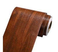 LKXHarleya Autocollants imperméables pour rénovation de meubles, 40 cm x 5 m, plinthe en similibois pour table, chaise, plinthe, porte, fenêtre, sol, bricolage, 68