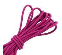 LKXHarleya Cordon élastique extensible, 10 m, pour la couture, le camping, les activités de plein air et le bricolage, rose rouge