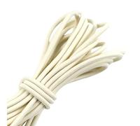 LKXHarleya Cordon élastique extensible, 30 m, idéal pour la couture, le camping, les tentes et autres activités de plein air, blanc crème