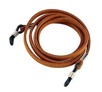 LKXHarleya Marron Cuir Lunettes De Vue Strap Cordon De Lunettes De Soleil ÉLastiques Collier ChaîNe Lunettes De Lecture Porte-ChaîNe, Marron 1