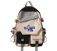 LKY STAR Anime Blue Lock Merch Unisexe Sac à dos Garçons Filles Loisir Backpack Nylon Cartable Imperméable Daypacks Fashion Décontracté Bag College Pack