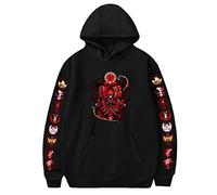 LKY STAR Anime Hazbin Hotel Merch pour Garçon Fille Anime Sweats à Capuche Charlie Morningstar Vaggie Sweatshirt Cosplay Hoodies