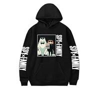 LKY STAR Anime Spy x Family Merch Unisexe Sweatshirt Anya Forger Cosplay Sweats à Capuche pour Hommes Femmes Hoody