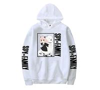 LKY STAR Anime Spy x Family Merch Unisexe Sweatshirt Anya Forger Cosplay Sweats à Capuche pour Hommes Femmes Hoody