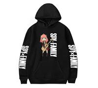 LKY STAR Anime Spy x Family Merch Unisexe Sweatshirt Anya Forger Cosplay Sweats à Capuche pour Hommes Femmes Hoody