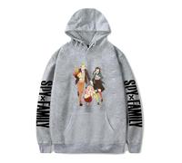 LKY STAR Anime Spy x Family Sweat à Capuche pour Garçon Fille Anya Loid Yor Forger Casual Sweatshirt Cosplay Hoodi