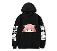 LKY STAR Anime Spy x Family Sweat à Capuche pour Garçon Fille Anya Loid Yor Forger Casual Sweatshirt Cosplay Hoodi