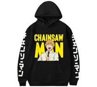 LKY STAR Chainsaw Man Merch pour Garçon Fille Anime Sweats à Capuche Pochita Denji Sweatshirt Cosplay Hoodies