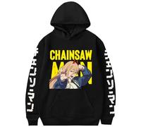 LKY STAR Chainsaw Man Merch pour Garçon Fille Anime Sweats à Capuche Pochita Denji Sweatshirt Cosplay Hoodies