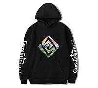 LKY STAR Genshin Impact Sweats à Capuche Sweatshir Langarm pour Garçons Filles XIAO Jean Anime Cosplay Hoodie