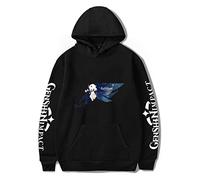 LKY STAR Genshin Impact Sweats à Capuche Sweatshir Langarm pour Garçons Filles XIAO Jean Anime Cosplay Hoodie