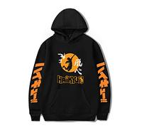 LKY STAR Haikyuu Animé Sweat à Capuche pour Homme Karasuno High School Volleyball Club Costume Pull, Kageyama/Shoyo/Hinata Hoodies pour Cosplay