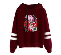 LKY STAR Hazbin Hotel Sweat-Shirt Hommes Femmes Anime Sweat à Capuche Charlie/Angel Dust/Cartoon Hoody
