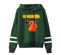 LKY STAR Sweat à Capuche Anime Chainsaw Man avec Graphique de Personnages, Pull Décontracté Unisexe