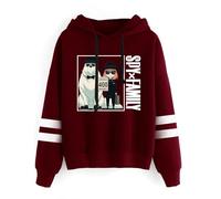 LKY STAR Unisex Spy x Family Merch pour Garçon Fille Anime Sweats à Capuche Anya Loid Yor Forger Sweatshirt Cosplay Hoodies