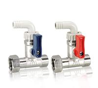 LKYAQJKGQ Raccords de tuyauterie, valve de drainage pour chauffe-eau, évacuation de la saleté de l'air, soulagement de la pression, interrupteur de valve de douche, matériel de salle de bain, 1/2 quot