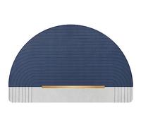 LKYJD Tapis de Bain en diatomite, Tapis de Bain en Terre de diatomée, Tapis de Douche antidérapant, Tapis de Boue de diatomée à séchage Rapide, Tapis de Pierre de Bain Absorbant l'eau(Blue,40x60cm)