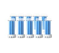 LKYJSFS Détergent Solide for Aspirateur Cleane (4/6/8/10/12 Unités), Compatible avec Ecovacs Deebot N30 OMNI/N30 Pro Omni, Pastilles De Nettoyage(10Pcs)