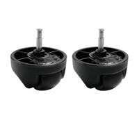 LKYJSFS Lot De 2 Roues Universelles for Aspirateur Robot, Compatibles avec ECOVACS X9 Pro Omni, X8 Pro Omni, T80 Omni, T50 Pro Omni, T50 Pro, T30S Pro Et T30S. Composants De Roue Avant Durables.