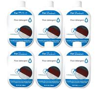 LKYJSFS Nettoyant for Sols Au Parfum Frais, 300ML, Compatible avec Roomba Combo I5/i5+/j5/j5+/j7+/j9+, Solution De Nettoyage Intelligente for Machine À Laver(6PCS)