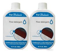 LKYJSFS Nettoyant for Sols Au Parfum Frais, 300ML, Compatible avec Roomba Combo I5/i5+/j5/j5+/j7+/j9+, Solution De Nettoyage Intelligente for Machine À Laver(2PCS)
