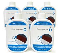 LKYJSFS Nettoyant for Sols Au Parfum Frais, 300ML, Compatible avec Roomba Combo I5/i5+/j5/j5+/j7+/j9+, Solution De Nettoyage Intelligente for Machine À Laver(5PCS)