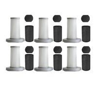 LKYJSFS Poussière Fine D'aspirateur HEPA Filtre, Compatible avec Deerma DX700 DX700S, Accessoires De Pièces Détachées De Remplacement D'écran De Filtre(6pcs)