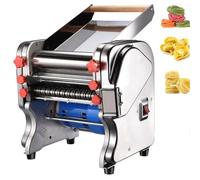 LKYLGYU Machine à pâtes électrique Robuste, laminoir 2 en 1 avec Coupe-pâte à épaisseur réglable, Machine à pâtes Professionnelle pour Usage Domestique