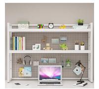 LKYLGYU Organiseur de bureau réglable avec bibliothèque, petit bureau d'ordinateur, support de rangement pour fournitures de bureau