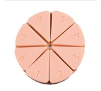 LKYLVEE Modèle 3D de Formation laparoscopique, Coussin de Simulation laparoscopique en Silicone, pour l'enseignement d'un étudiant en médecine, d'un médecin ou d'une infirmière,E,13cm