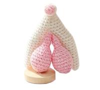 LKYLVEE Modèle Anatomique du Clitoris Féminin - Modèle de l'Utérus Humain à Taille Réelle - Mannequin de Clitoris Précis pour l'Apprentissage et la Thérapie