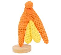 LKYLVEE Modèle de Clitoris détendu - Modèle tricoté de Relaxation du Clitoris - pour Outil pédagogique en obstétrique et gynécologie,Jaune,11cm