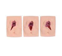 LKYLVEE Modèle de Pratique de Suture périnéale par Incision de la vulve féminine, simulateur d'entraînement à la Suture de la vulve, simulateur de Pratique