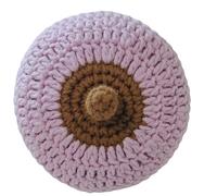 LKYLVEE Modèle de Sein tricoté de Simulation - Modèle d'allaitement Biologique au Crochet - Modèle de Sein de Simulation Artificielle pour consultante en Lactation,Violet,11c