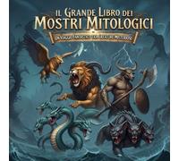 ll Grande Libro dei Mostri Mitologici. Un Viaggio Fantastico tra Creature Misteriose: Storie e Illustrazioni di Draghi, Minotauri, Arpie e Altri Mostri Leggendari