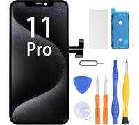 LL TRADER Écran pour iPhone 11 Pro LCD 5,8" Écran de Rechange FHD Écran Tactile 3D Touch Digitizer Cadre Montage et Kits de réparation 2026