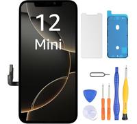 LL TRADER Écran pour iPhone 12 Mini LCD 5,4" Écran de Rechange FHD Écran Tactile 3D Touch Digitizer Cadre Montage et Kits de réparation 2026