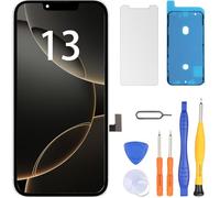 LL TRADER Écran pour iPhone 13 LCD 6,1" Écran de Rechange FHD Écran Tactile 3D Touch Digitizer Cadre Montage et Kit de réparation U01