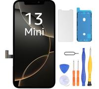 LL TRADER Écran pour iPhone 13 Mini LCD 5,4" Écran de rechange FHD Écran tactile 3D Touch Digitizer Cadre Montage et Kit de réparation 20252