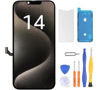 LL TRADER Écran pour iPhone 14, 6,1" FHD Écran tactile de rechange pour iPhone 14 LCD Digitizer avec outil de réparation