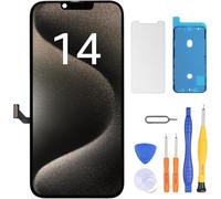LL TRADER Écran pour iPhone 14 LCD 6,1" Écran de Rechange FHD Écran Tactile 3D Touch Digitizer Cadre Montage et Kits de réparation 2026