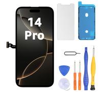 LL Trader Écran pour iPhone 14 Pro LCD 6,1" Écran de Rechange FHD Écran Tactile 3D Touch Digitizer Cadre Montage et Kit de réparation 20251