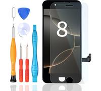 LL TRADER Écran pour iPhone 8 LCD 4,7" FHD Remplacement 3D Touch Digitizer Assemblée et Kit de Réparation Noir (pour Les modèles A1863, A1905, A1906) U01